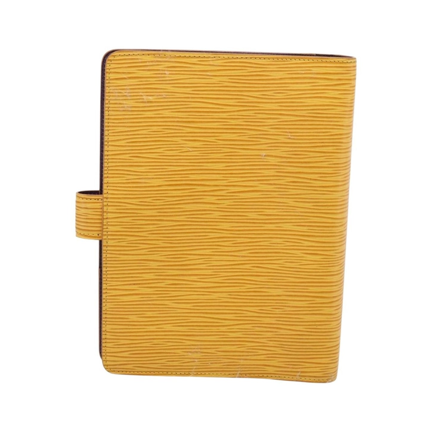 Louis Vuitton Agenda Cover Epi Leather, Yellow, Leather, Wallet