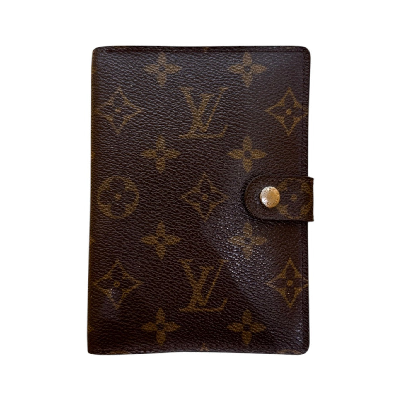 Louis Vuitton Agenda Cover Monogram Canvas, Brown, Canvas, Wallet