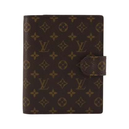 Louis Vuitton Agenda Cover Monogram Canvas, Brown, Canvas, Wallet