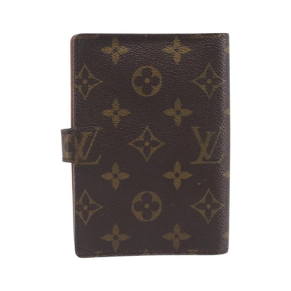 Louis Vuitton Agenda Cover Monogram Canvas, Brown, Canvas, Briefcase