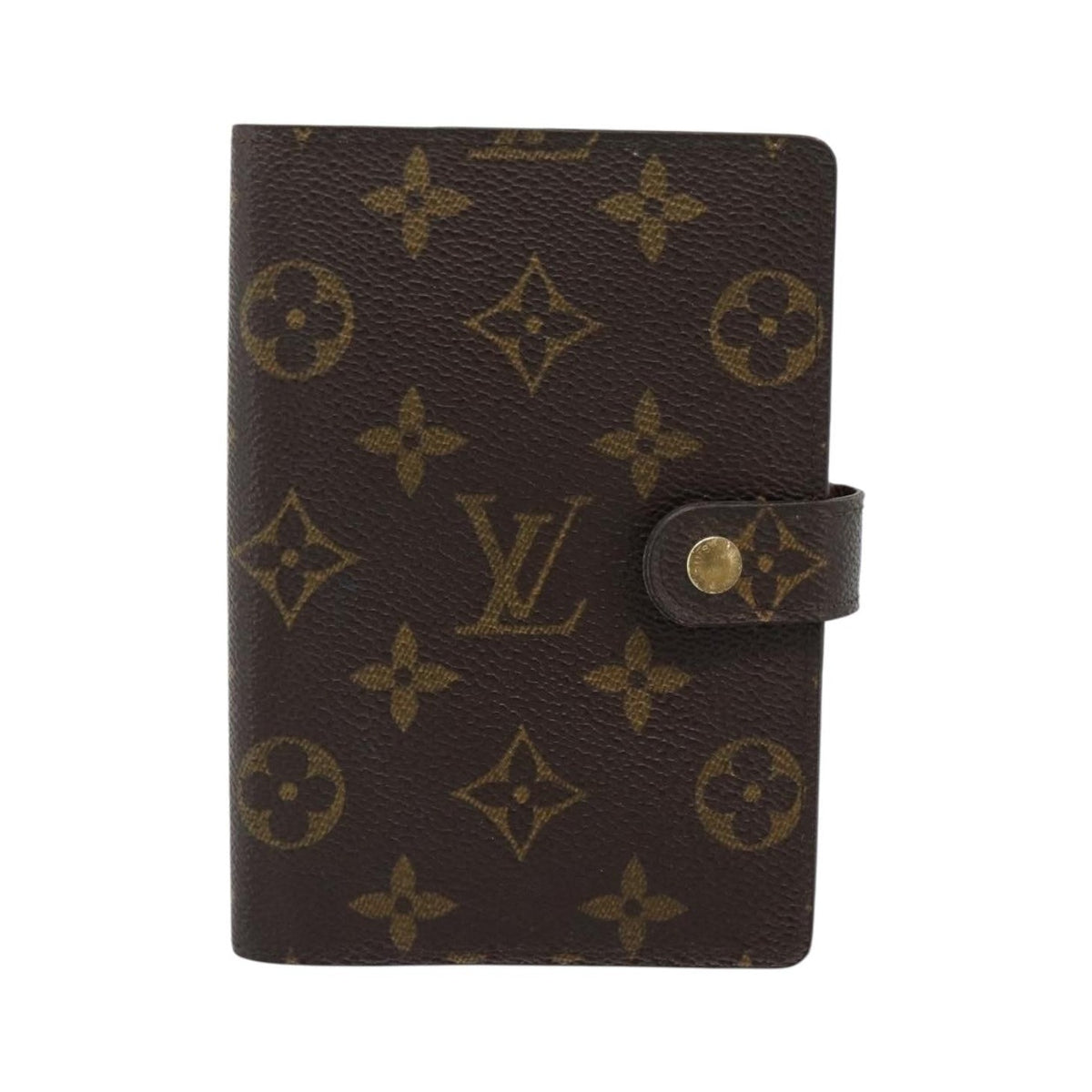 Louis Vuitton Agenda Cover Monogram Canvas, Brown, Canvas, Wallet