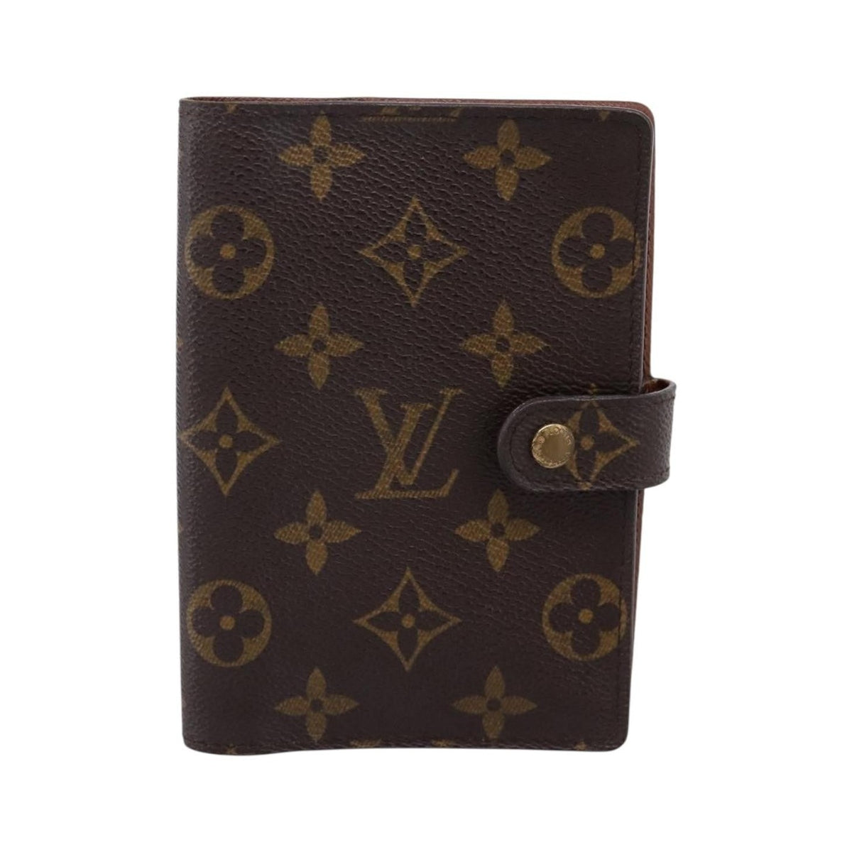 Louis Vuitton Agenda Cover Monogram Canvas, Brown, Canvas, Wallet