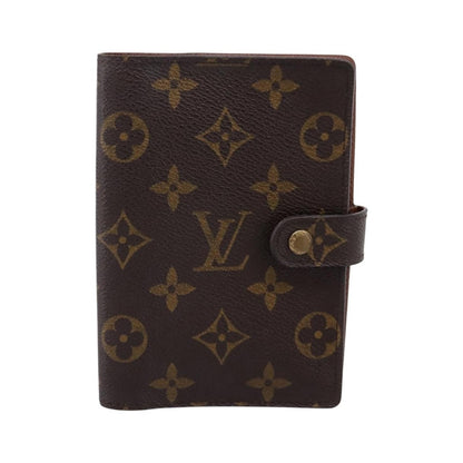 Louis Vuitton Agenda Cover Monogram Canvas, Brown, Canvas, Wallet