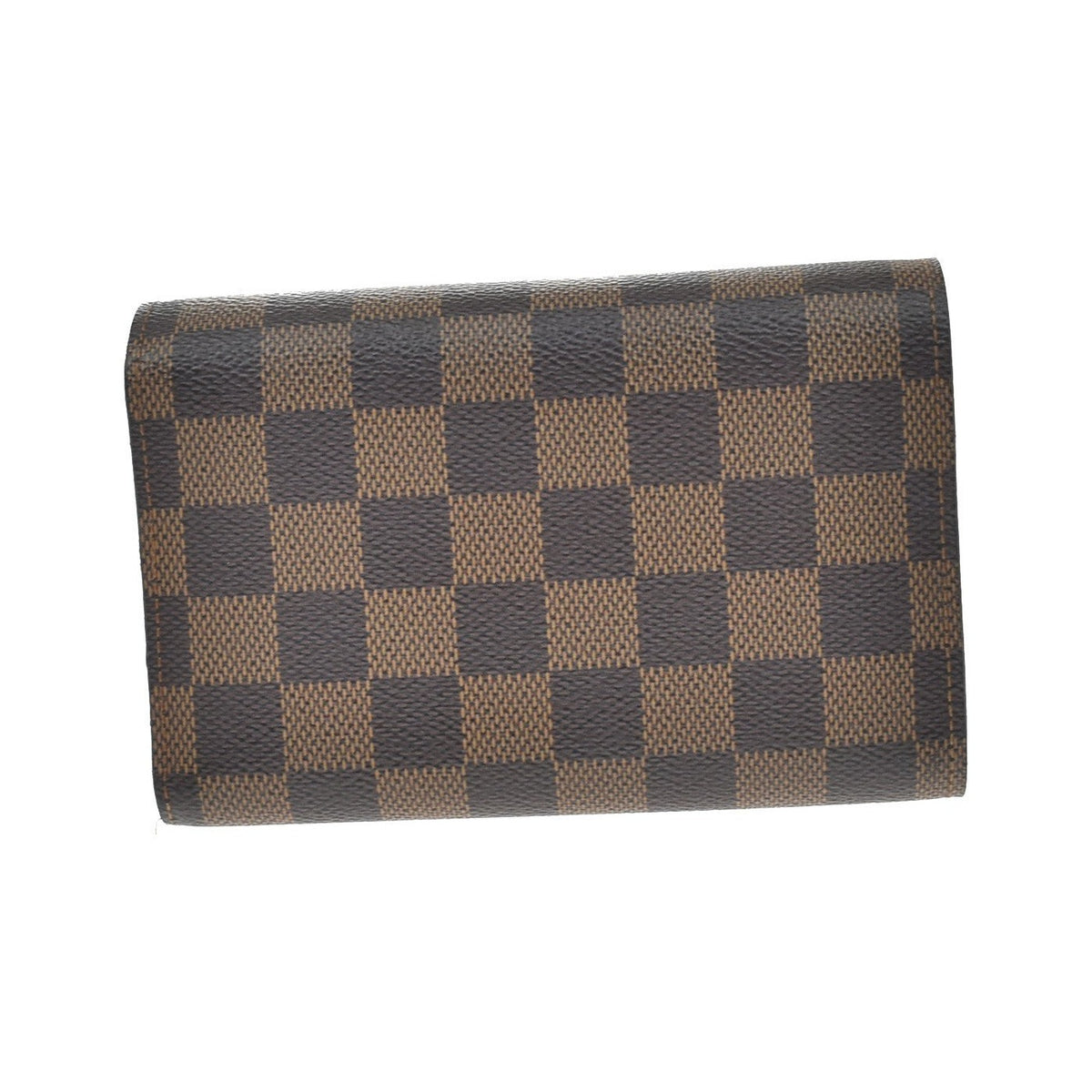 Louis Vuitton Alexandra Damier, Brown, Canvas, Wallet
