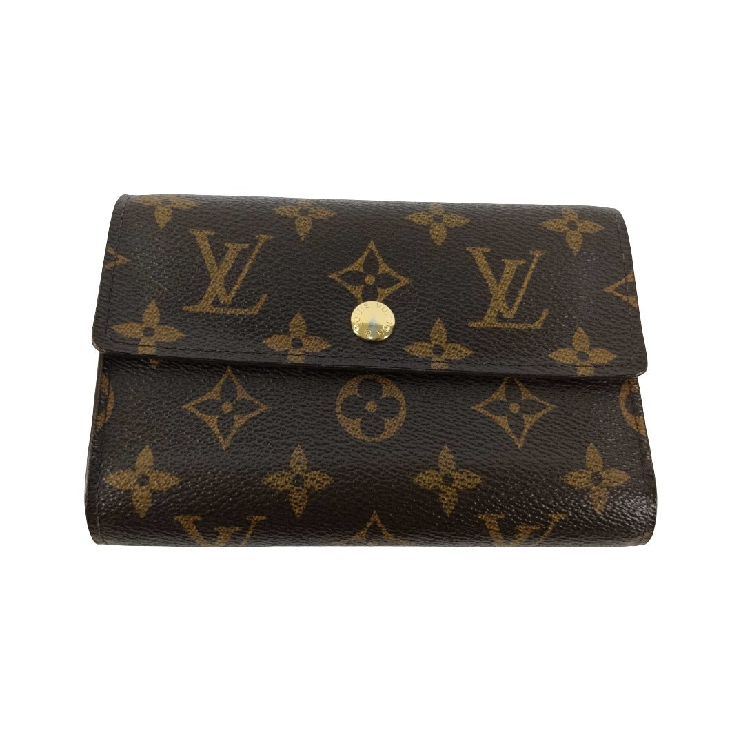 Louis Vuitton Alexandra Monogram Canvas, Brown, Canvas, Wallet