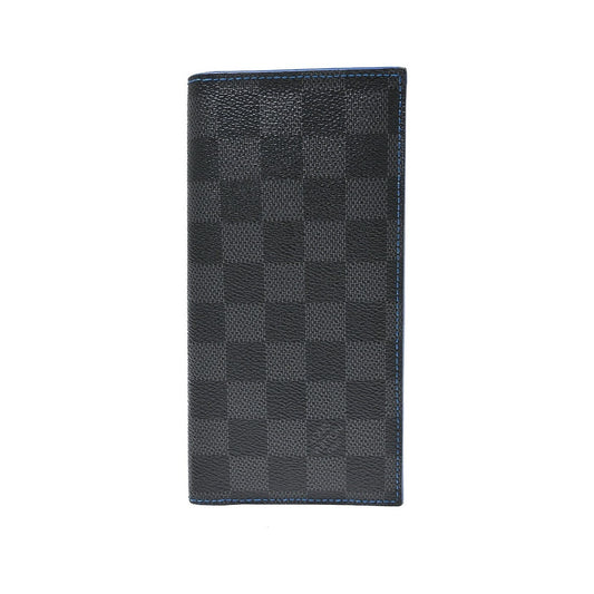 Louis Vuitton Alexandre Damier Graphite, Gray, Canvas, Wallet
