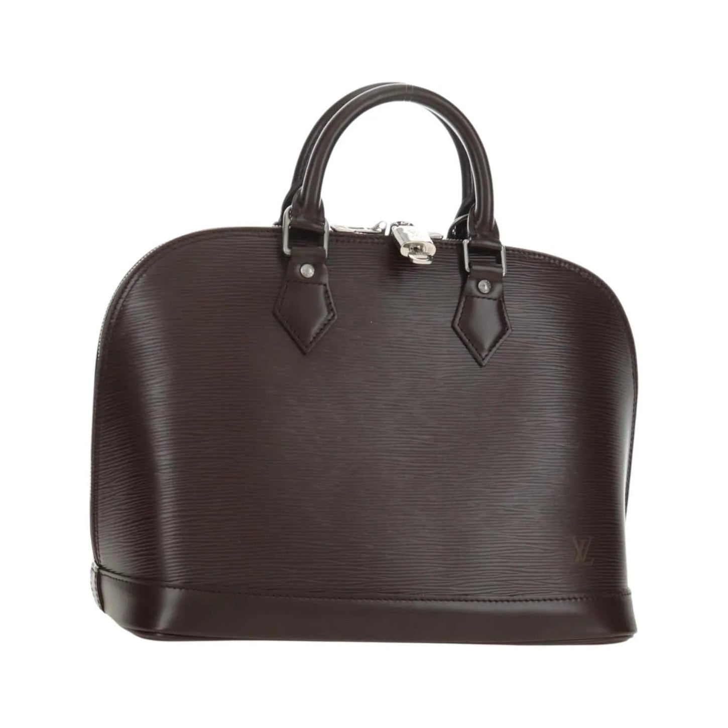Louis Vuitton Alma Epi Leather, Brown, Leather, Handbag