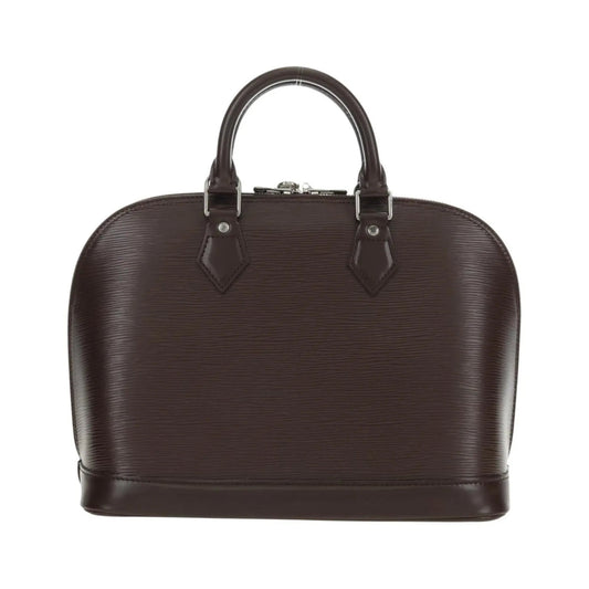 Louis Vuitton Alma Epi Leather, Brown, Leather, Handbag