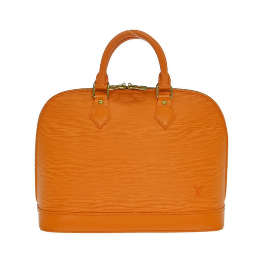 Louis Vuitton Alma Epi Leather, Orange, Leather, Handbag