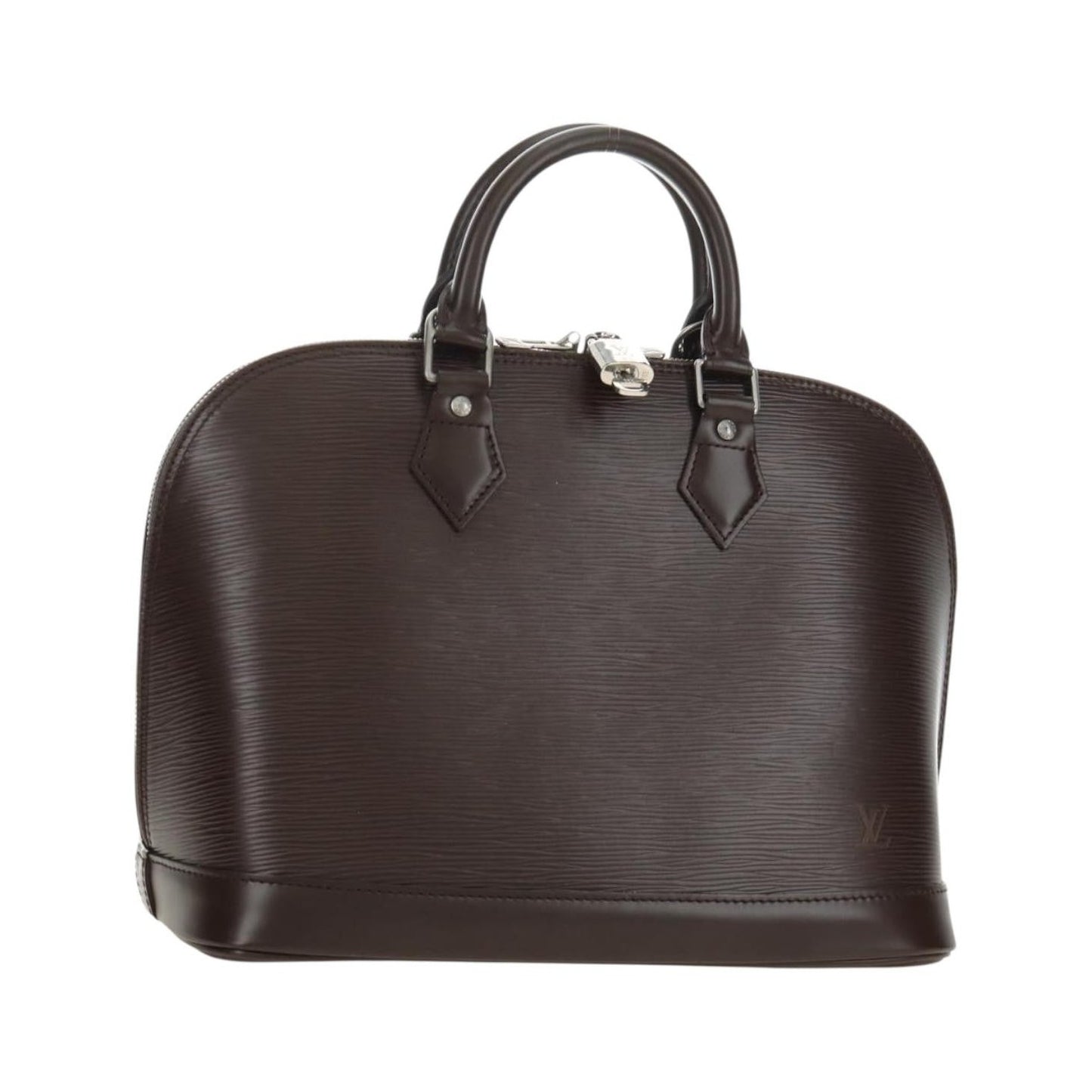 Louis Vuitton Alma Epi Leather, Brown, Leather, Handbag