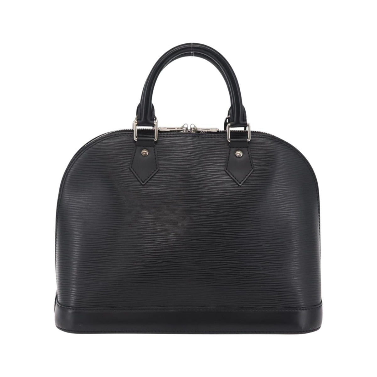 Louis Vuitton Alma Epi Leather, Black, Leather, Handbag