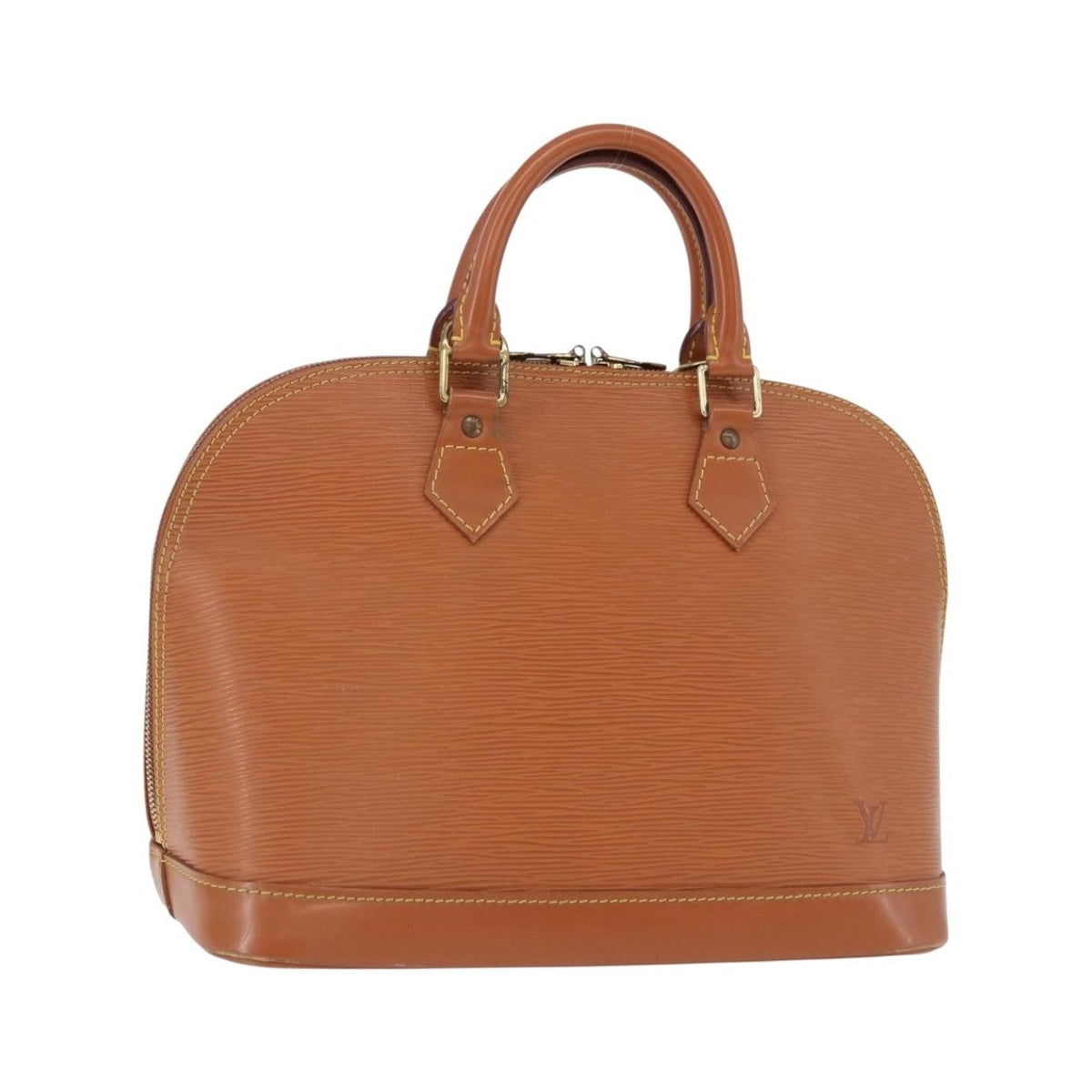 Louis Vuitton Alma Epi Leather, Gold, Leather, Handbag