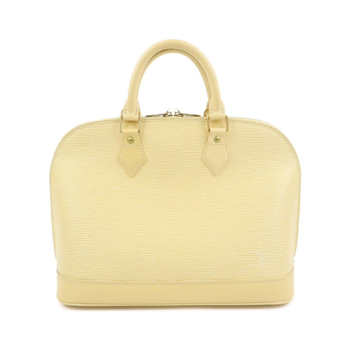 Louis Vuitton Alma Epi Leather, Beige, Leather, Handbag