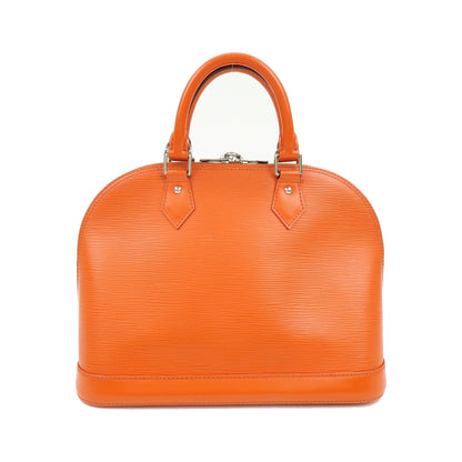 Louis Vuitton Alma Epi Leather, Orange, Leather, Handbag