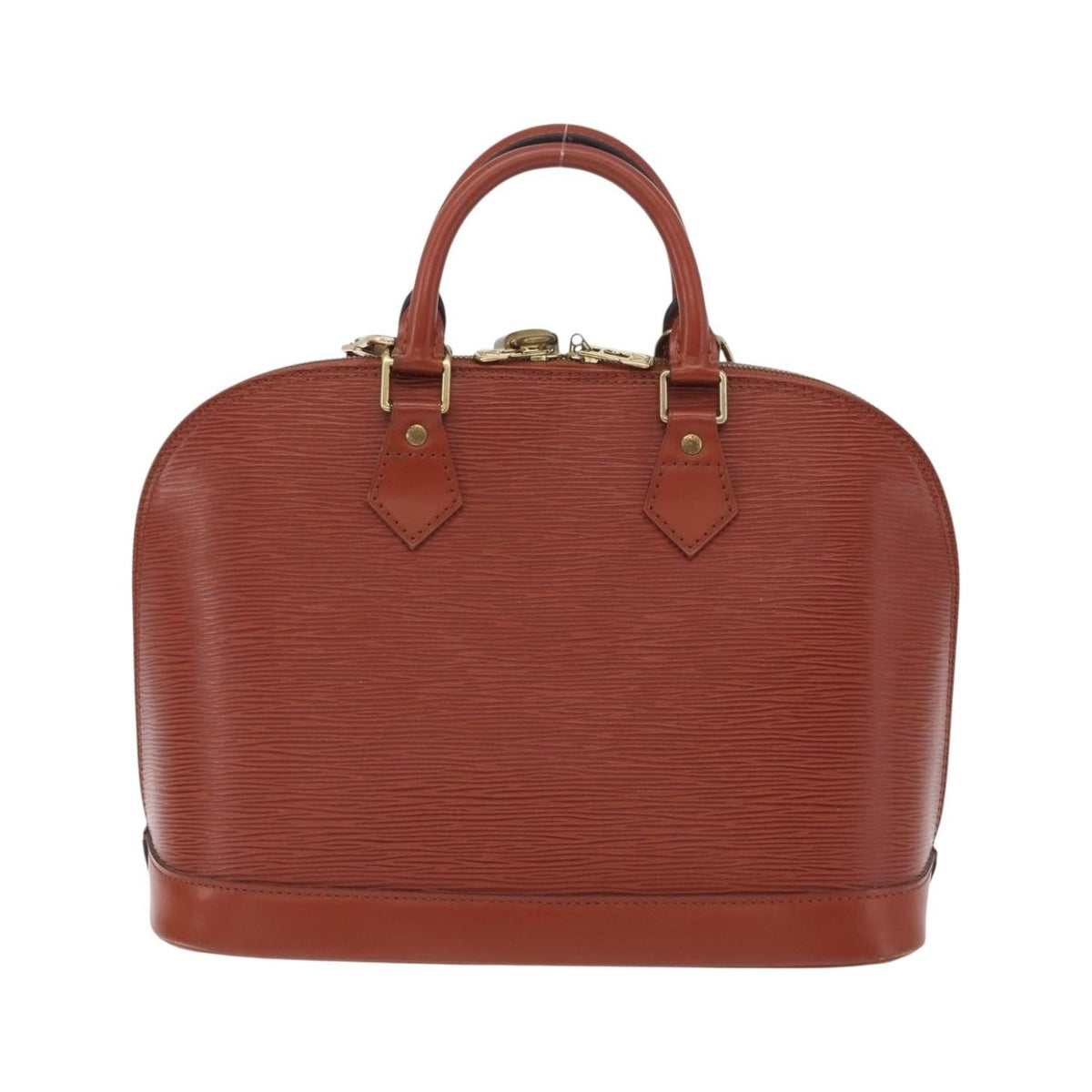 Louis Vuitton Alma Epi Leather, Brown, Leather, Handbag