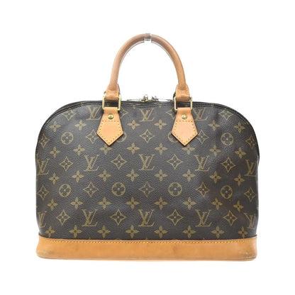 Louis Vuitton Alma Monogram, Brown, Canvas, Handbag