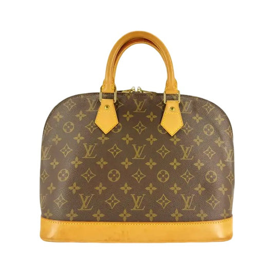 Louis Vuitton Alma Voyage Monogram Canvas, Brown, Leather, Handbag