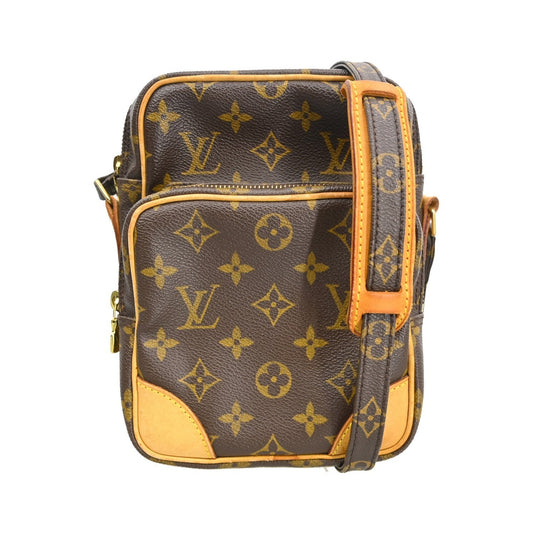 Louis Vuitton Amazone Monogram, Brown, Canvas, Shoulder Bag