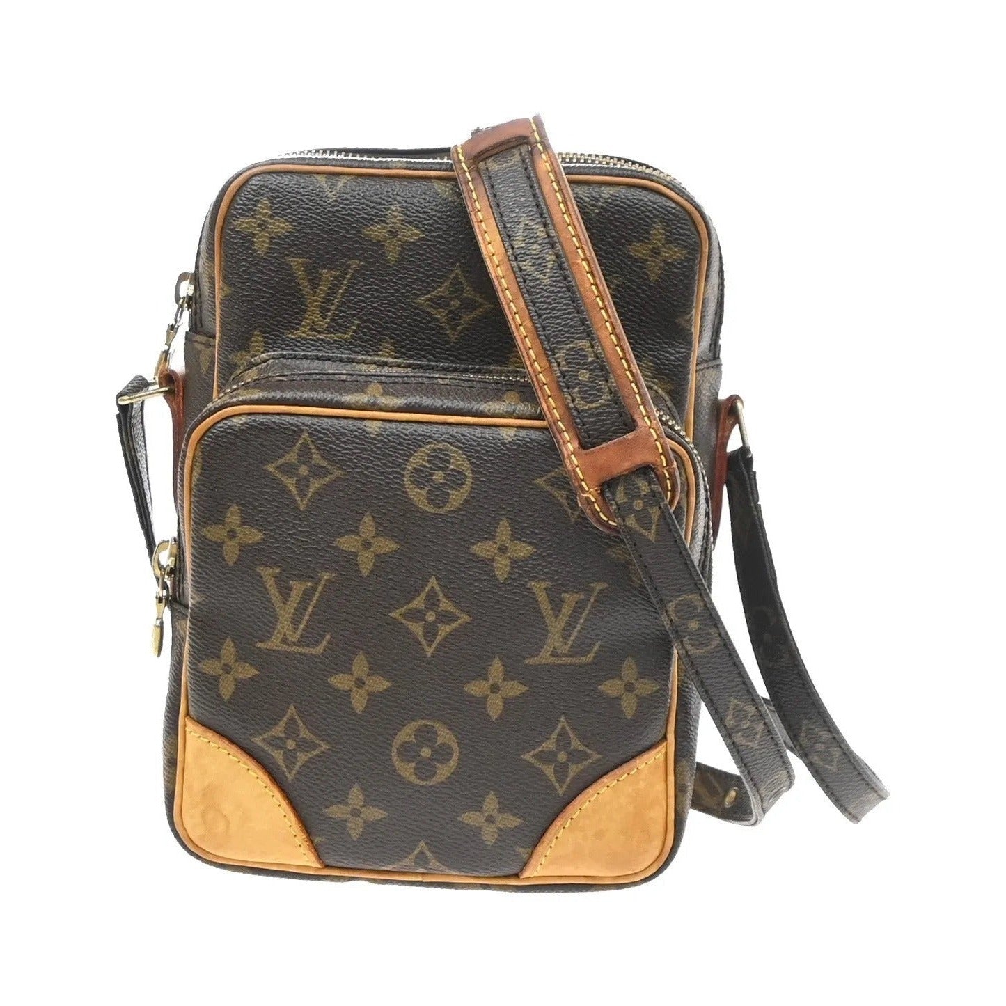 Louis Vuitton Amazone Monogram Canvas, Brown, Canvas, Shoulder Bag