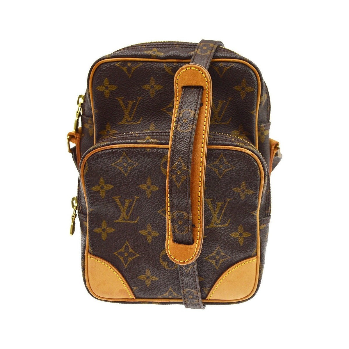 Louis Vuitton Amazone Monogram Canvas, Brown, Canvas, Shoulder Bag
