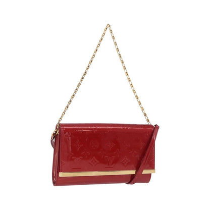 Louis Vuitton Ana Monogram Vernis, Pink, Patent Leather, Handbag