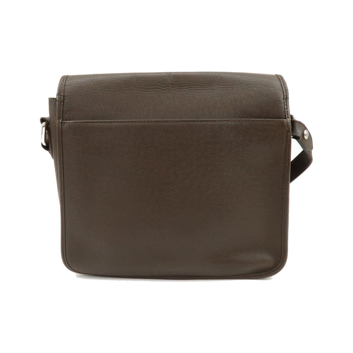 Louis Vuitton Andrei Messenger Taiga Leather, Brown, Leather, Handbag