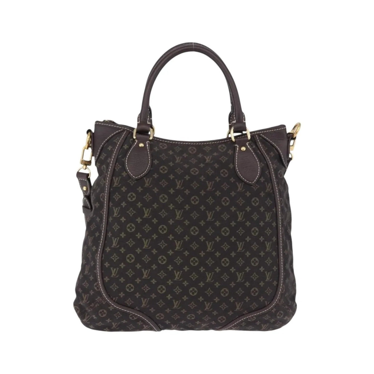 Louis Vuitton Angele Mini Lin, Brown, Canvas, Handbag