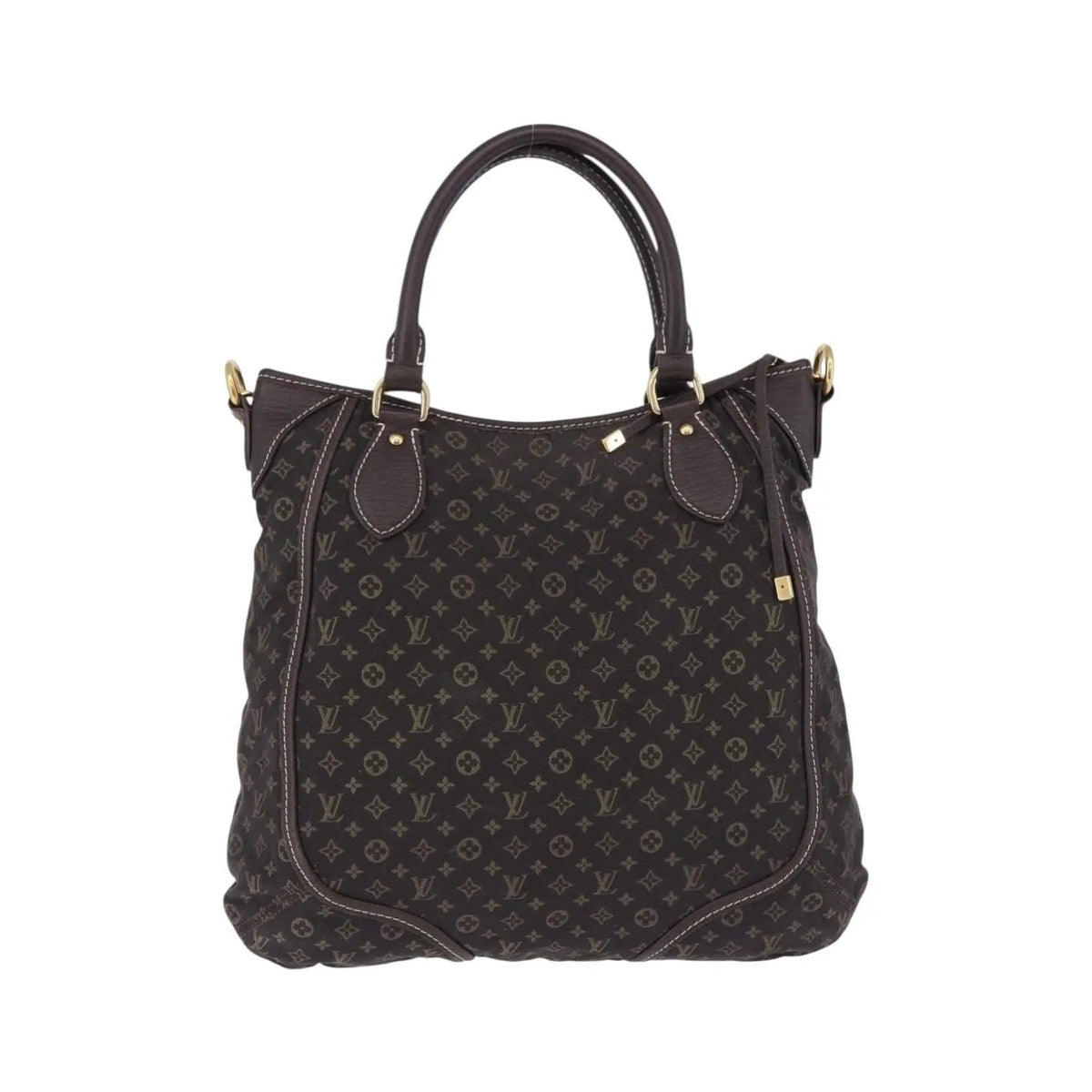 Louis Vuitton Angele Mini Lin, Brown, Canvas, Handbag