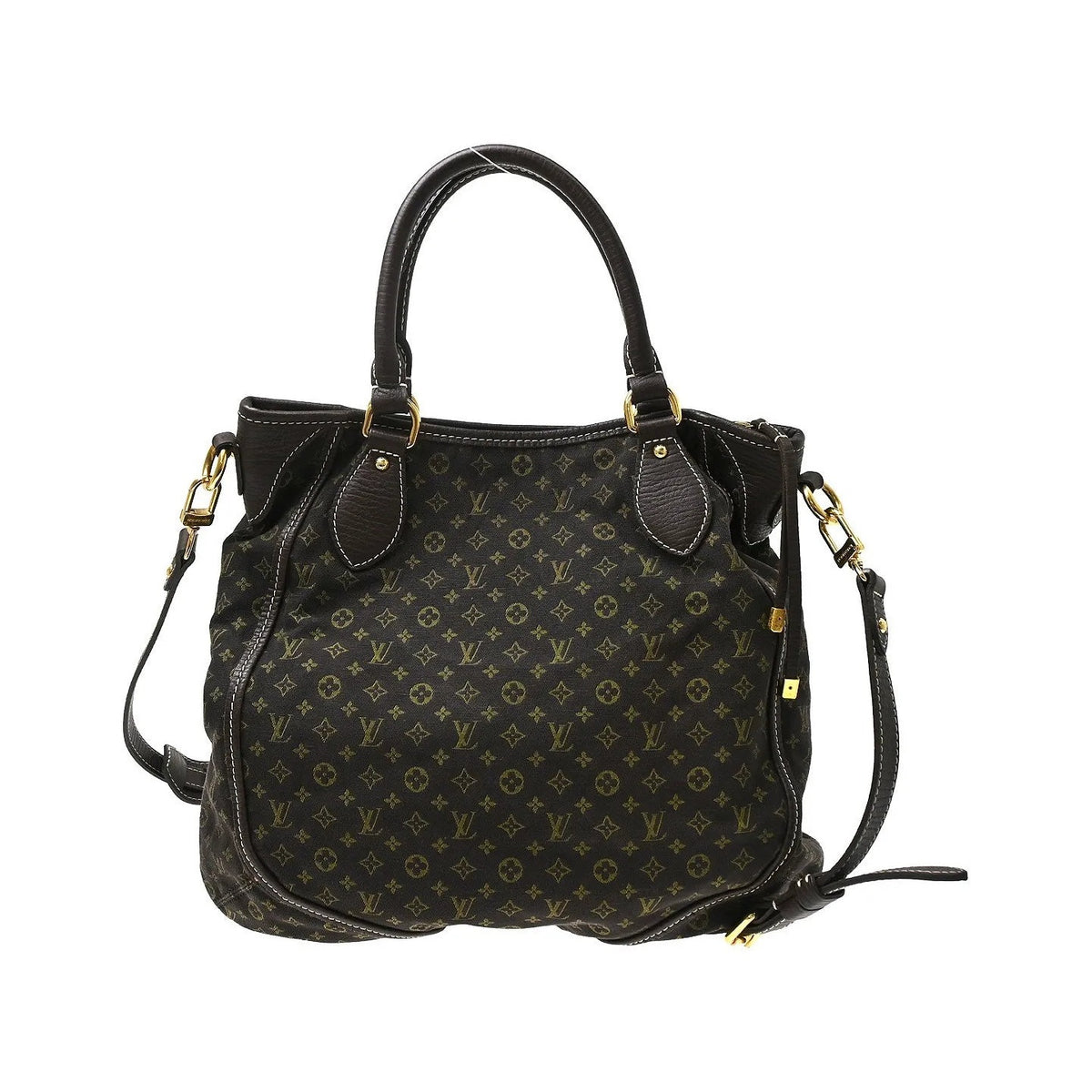Louis Vuitton Angele Mini Lin, Brown, Canvas, Handbag