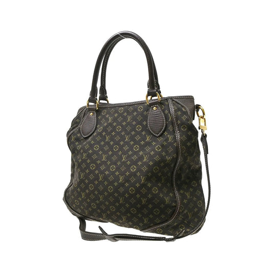 Louis Vuitton Angele Mini Lin, Brown, Canvas, Handbag