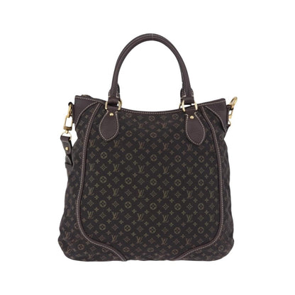 Louis Vuitton Angele Mini Lin, Brown, Canvas, Handbag