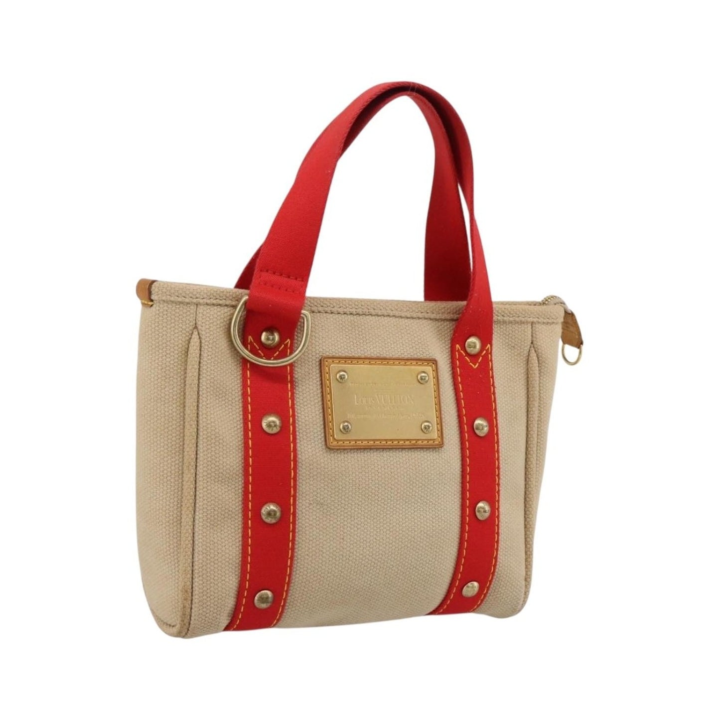 Louis Vuitton Antigua Canvas, Beige, Canvas, Tote Bag