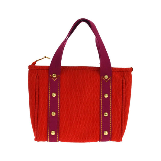 Louis Vuitton Antigua Canvas, Red, Canvas, Tote Bag