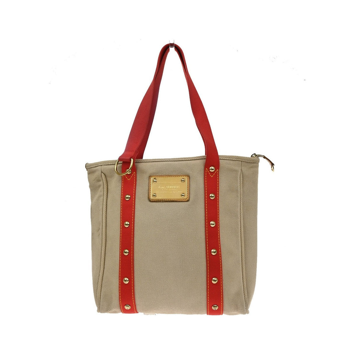Louis Vuitton Antigua Canvas, Beige, Canvas, Tote Bag