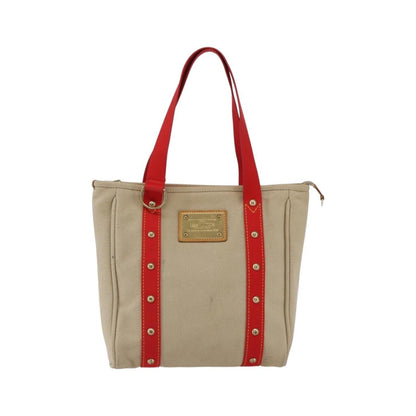 Louis Vuitton Antigua Tote Canvas, Beige, Canvas, Tote Bag