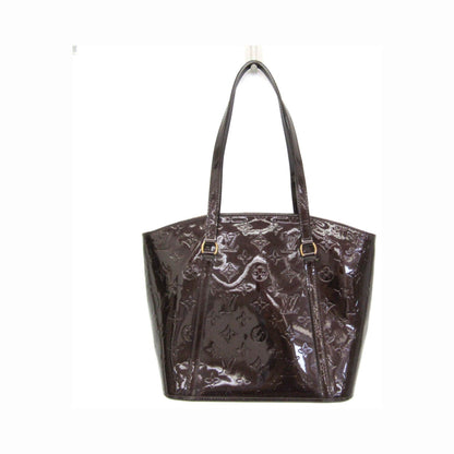 Louis Vuitton Avalon Monogram Vernis, Burgundy, Patent Leather, Handbag