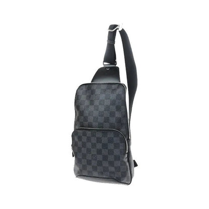 Louis Vuitton Avenue Sling Damier Graphite, Gray, Canvas, Shoulder Bag