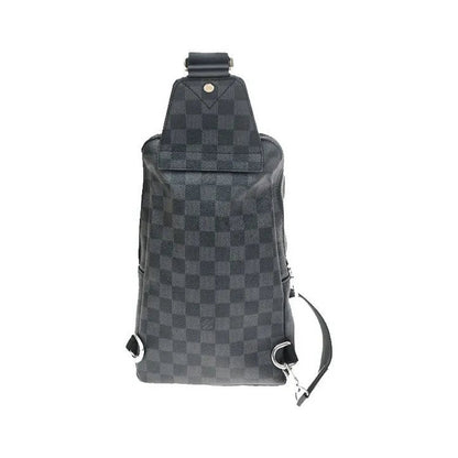 Louis Vuitton Avenue Sling Damier Graphite, Gray, Canvas, Shoulder Bag