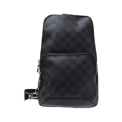 Louis Vuitton Avenue Sling Damier Graphite, Black, Canvas, Handbag