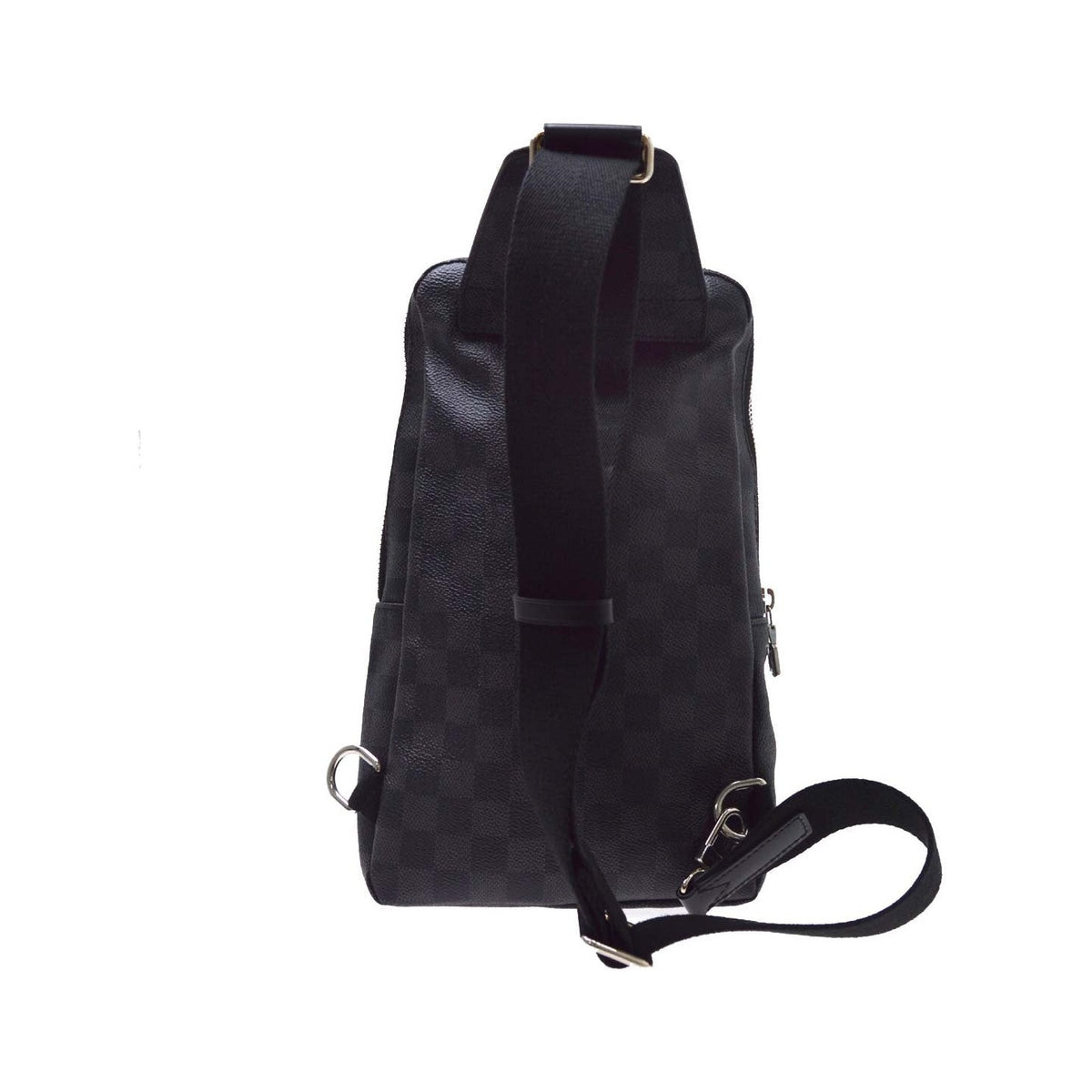 Louis Vuitton Avenue Sling Damier Graphite, Black, Canvas, Handbag