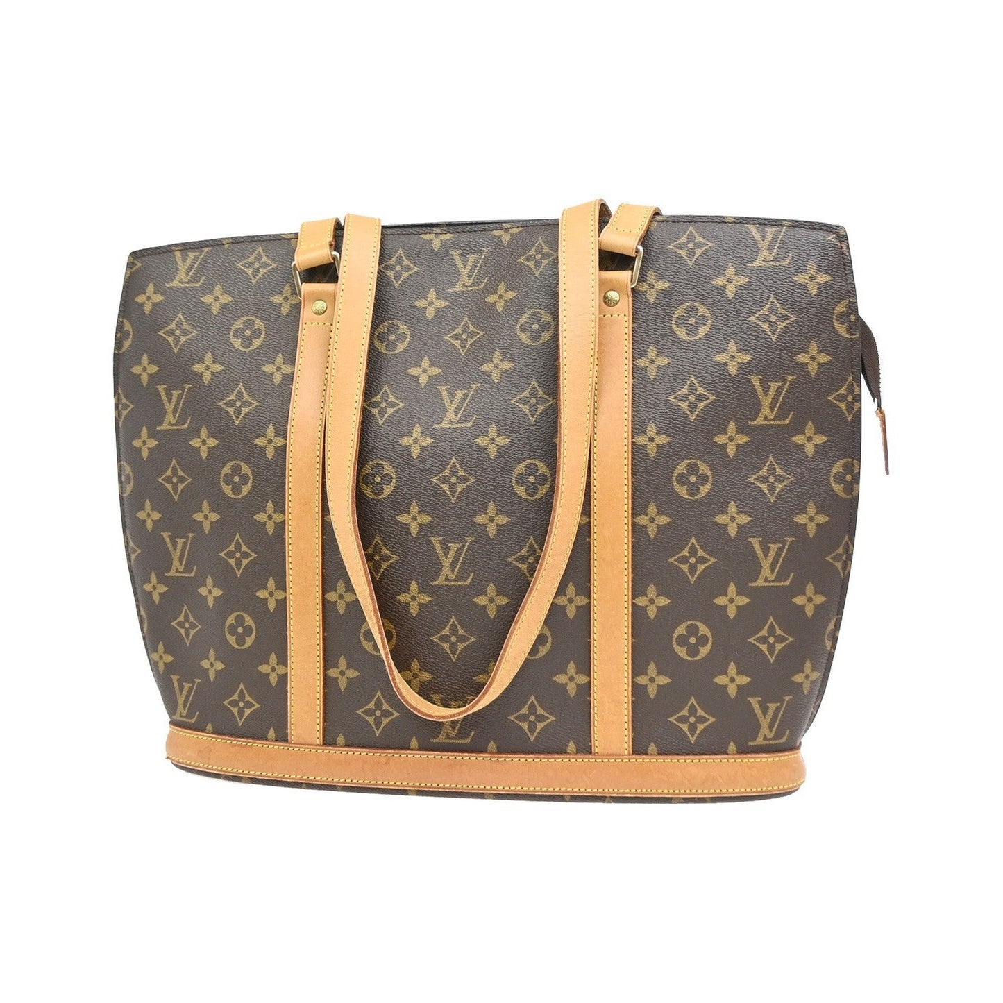 Louis Vuitton Babylone Monogram, Brown, Canvas, Tote Bag