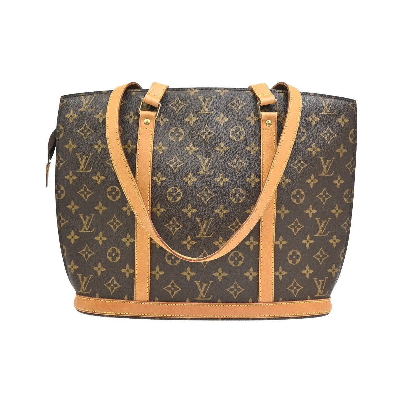 Louis Vuitton Babylone Monogram, Brown, Canvas, Tote Bag