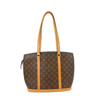Louis Vuitton Babylone Monogram Canvas, Brown, Canvas, Handbag