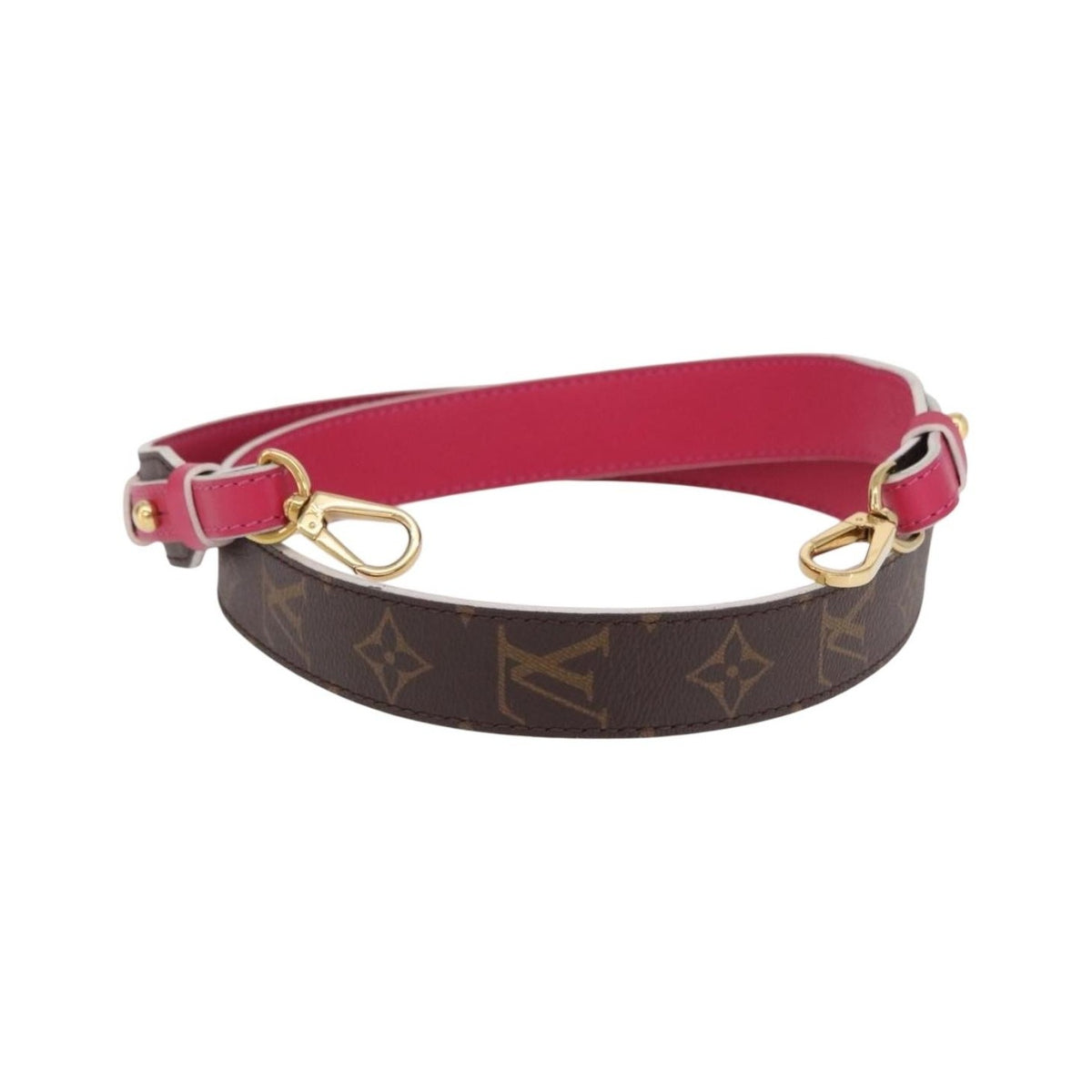 Louis Vuitton Bandouliere XL Shoulder Strap Monogram Canvas and Leather, Brown, Canvas, Straps