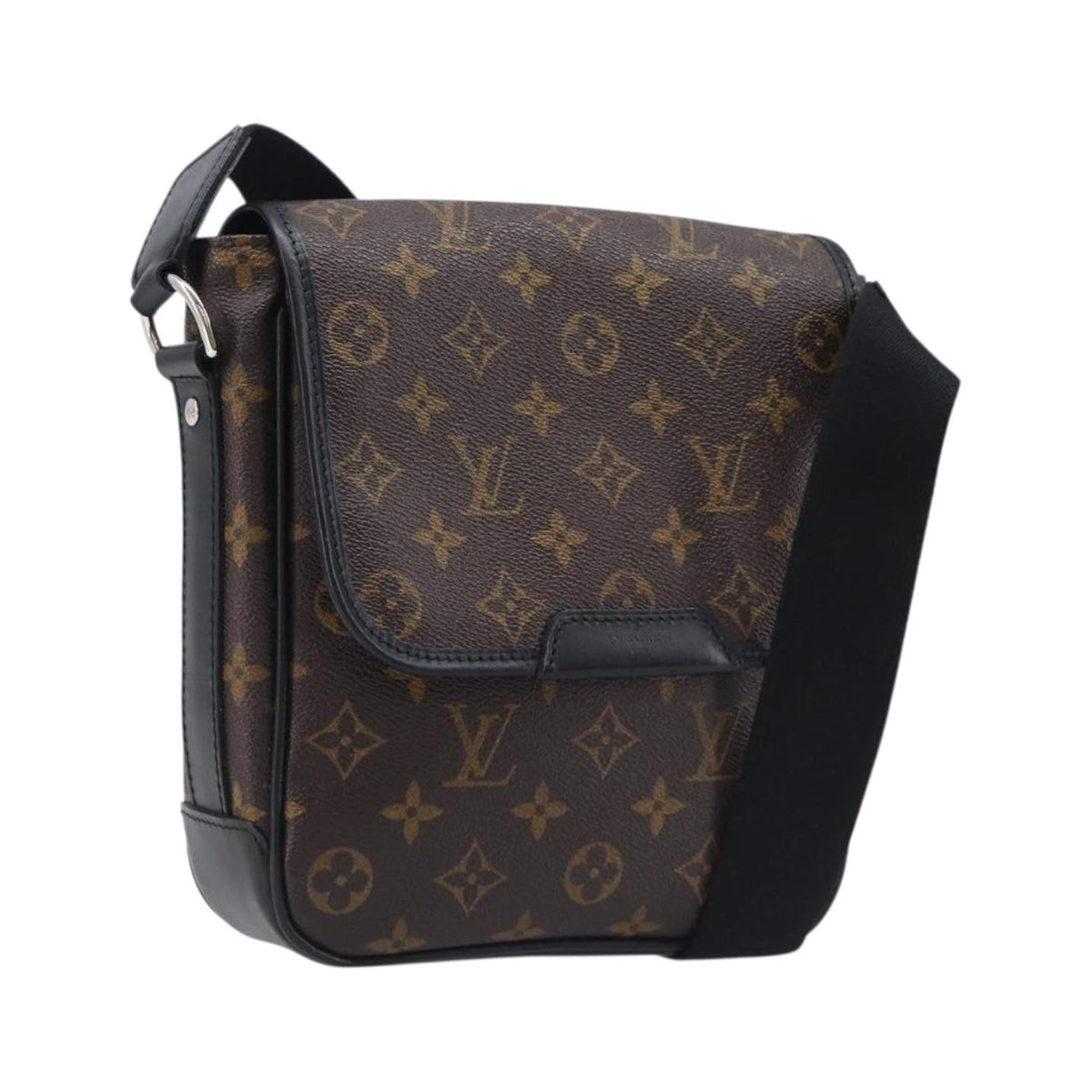 Louis Vuitton Bass Messenger Macassar Monogram Canvas, Brown, Canvas, Handbag