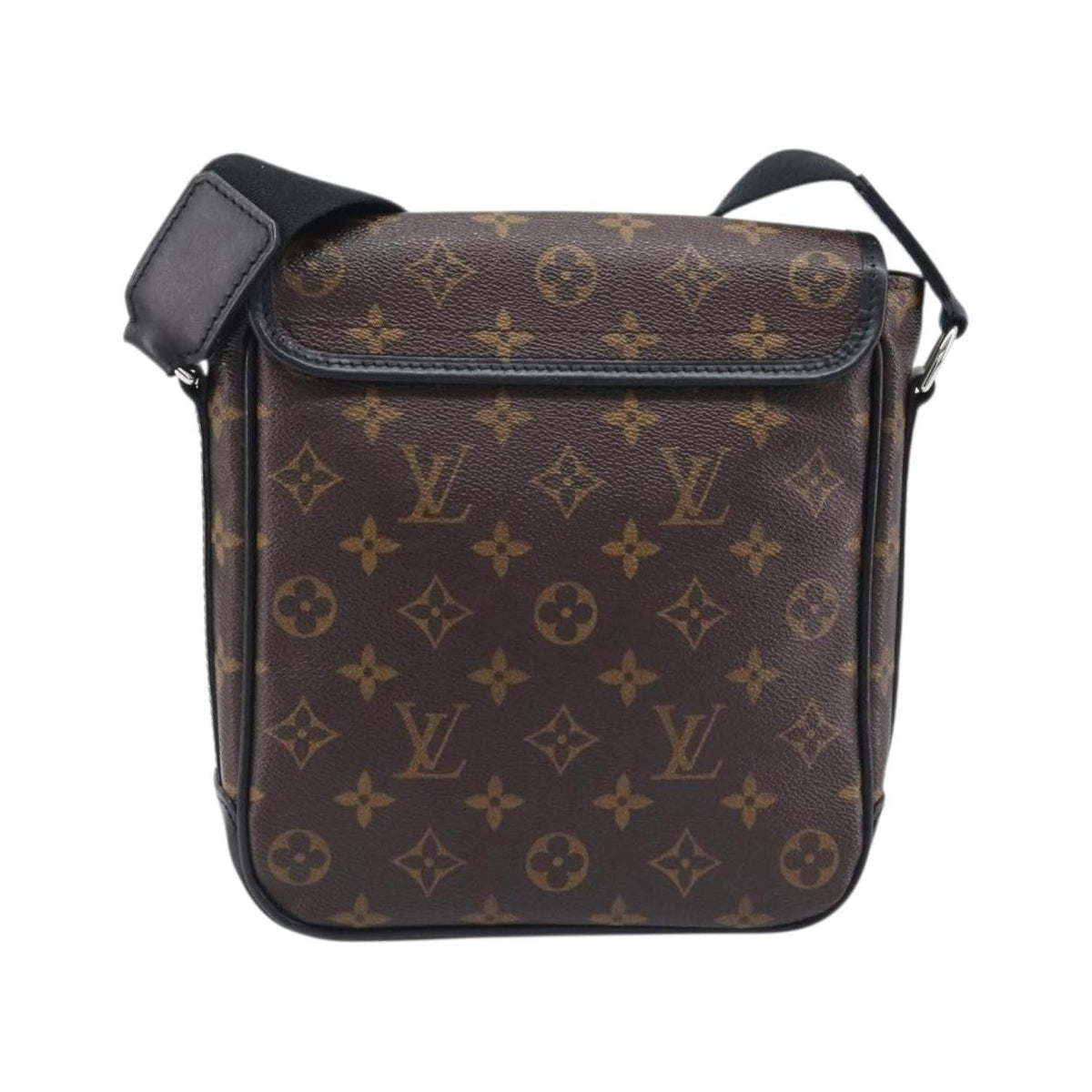 Louis Vuitton Bass Messenger Macassar Monogram Canvas, Brown, Canvas, Handbag