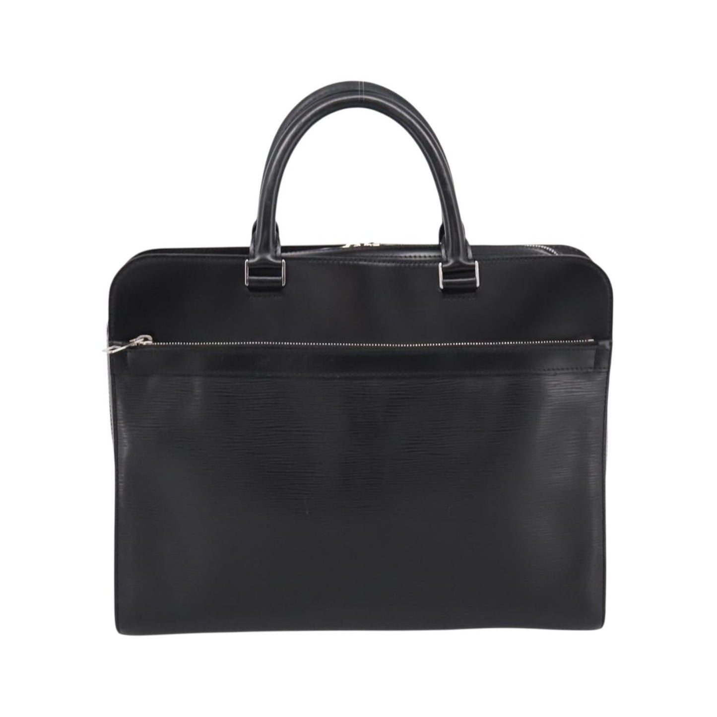 Louis Vuitton Bassano Epi Leather, Black, Leather, Briefcase