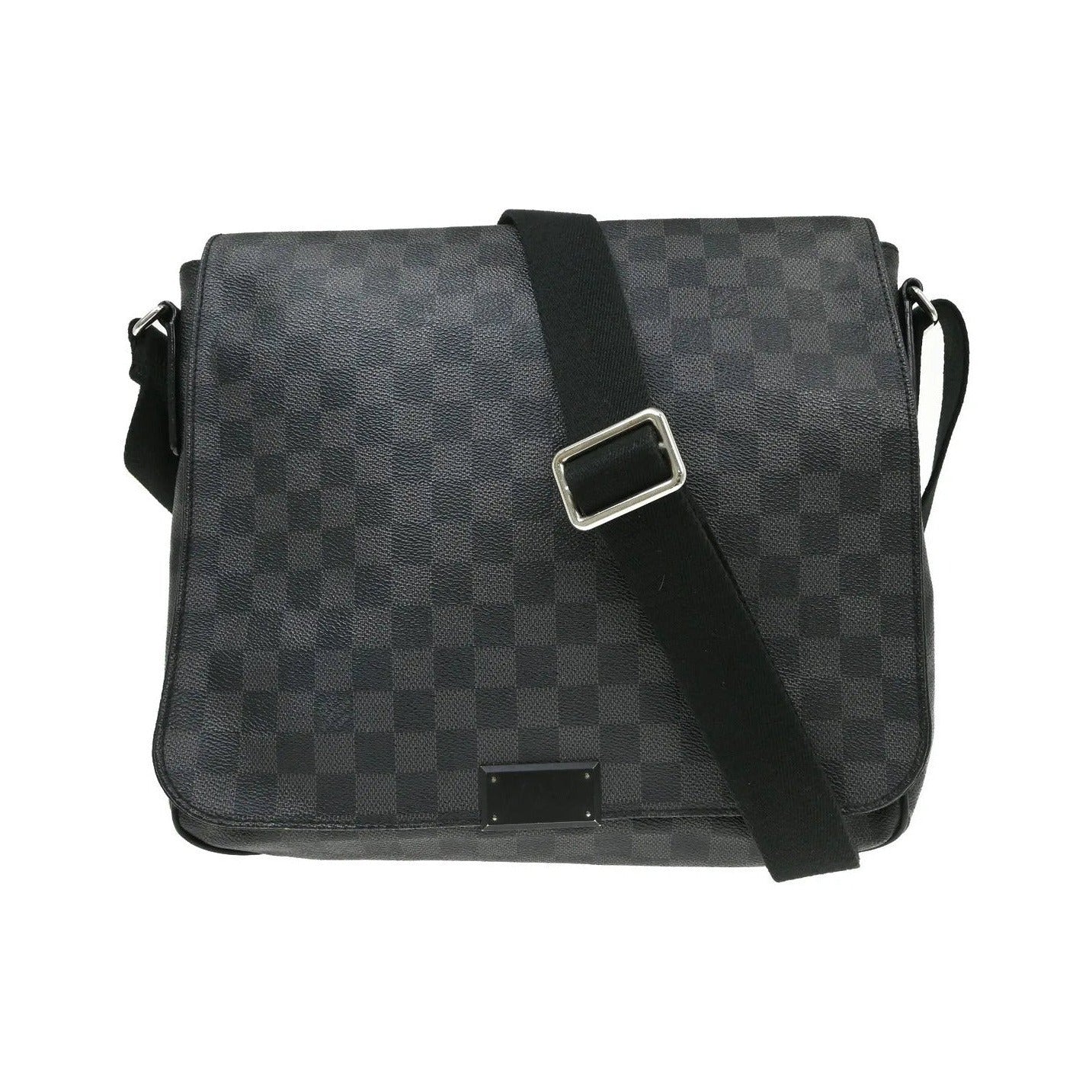 Louis Vuitton Bastille Damier, Black, Canvas, Shoulder Bag