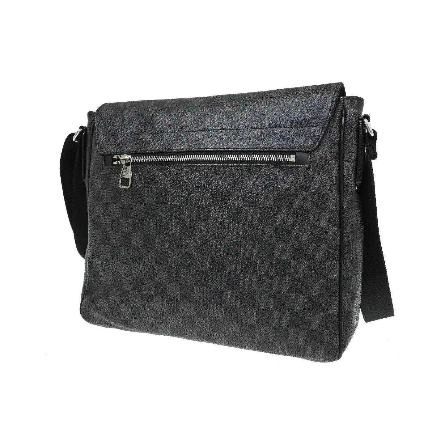 Louis Vuitton Bastille Damier, Black, Canvas, Shoulder Bag