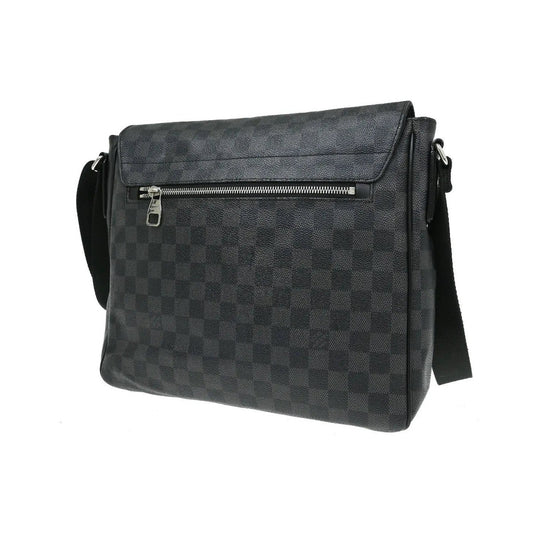 Louis Vuitton Bastille Damier, Black, Canvas, Shoulder Bag